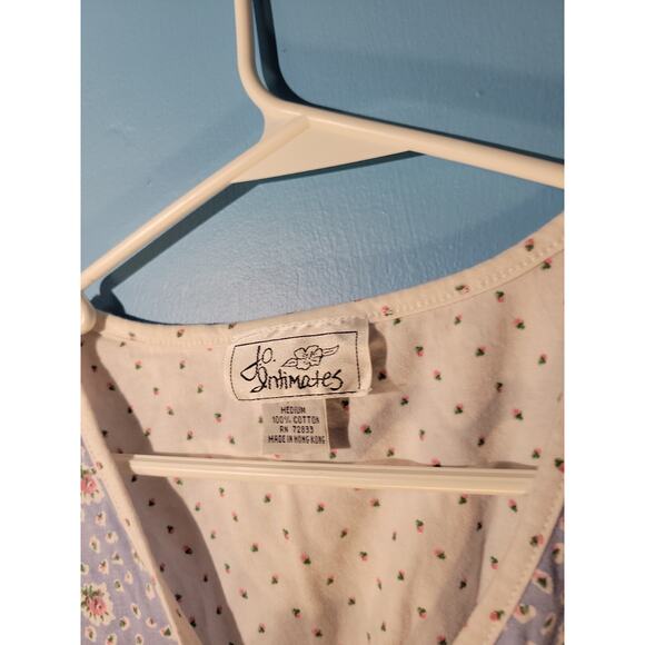 J.O. Intimates Vintage Y2K Womens Long Sleeve Pajama Top Size M - Picture 2 of 9